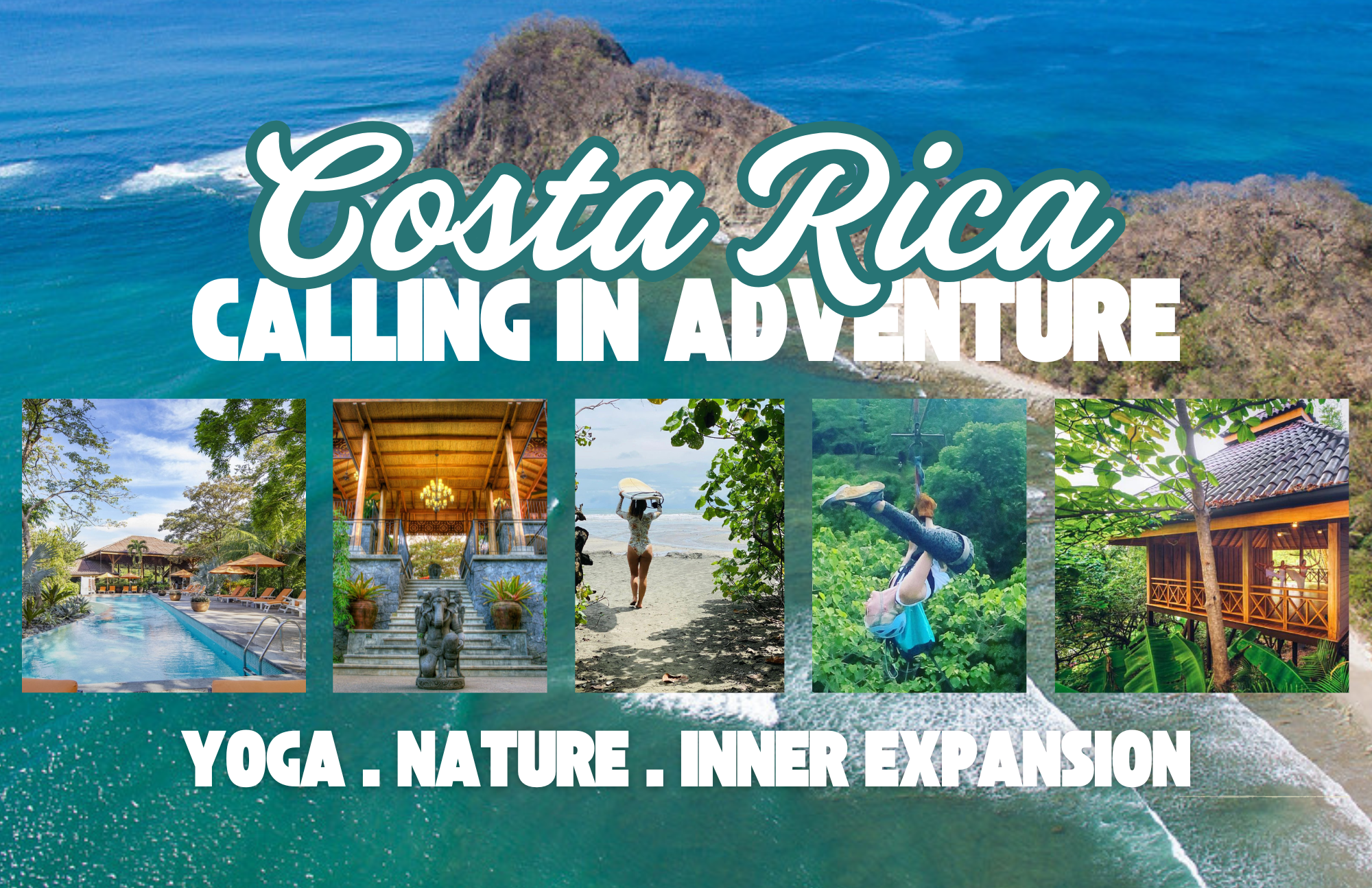 costa rica 2026 postcards yoga retreat